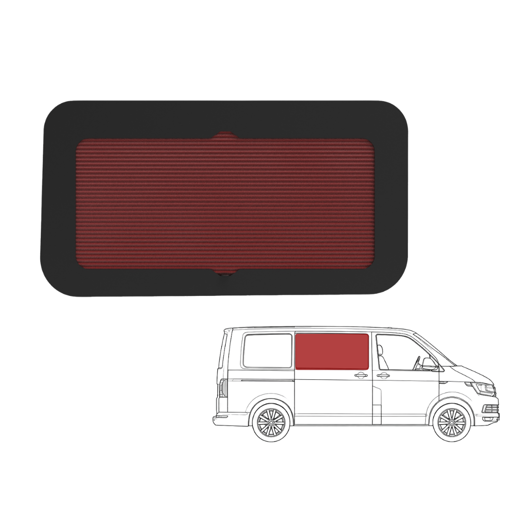 Vanshades Offside (Behind Driver) Front Quarter