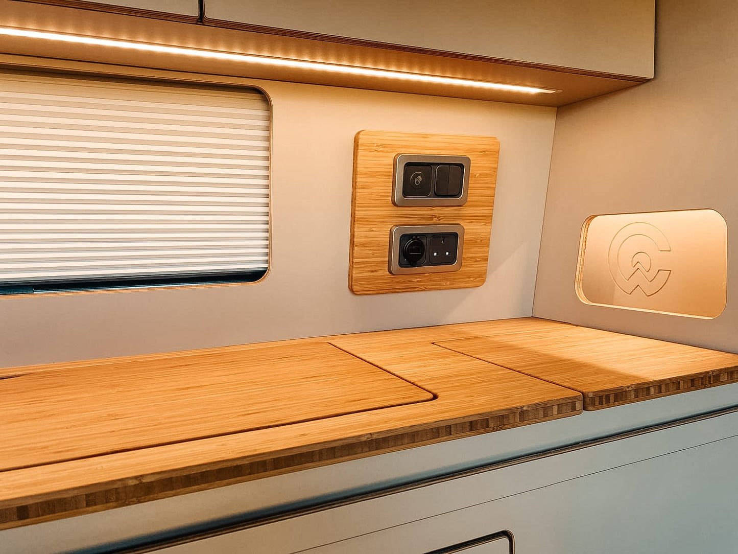 VW T7/ New Ford Transit Custom (2024) Campervan Kitchen Interior