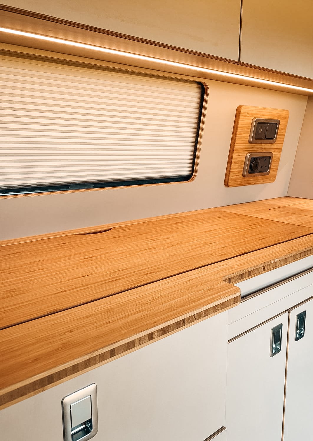Ford Transit Slimline 130 Campervan Kitchen interior