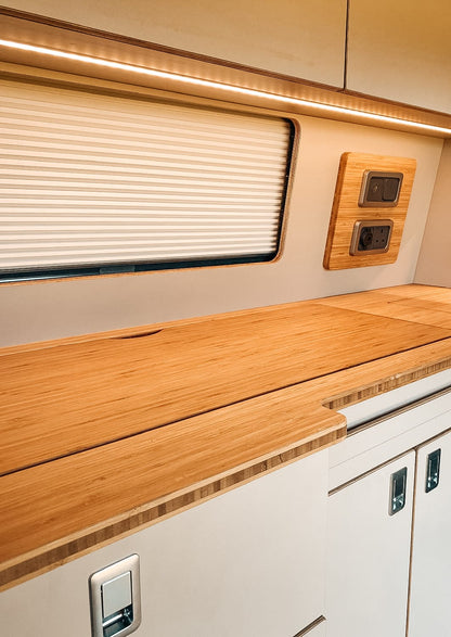 Ford Transit Slimline 130 Campervan Kitchen interior