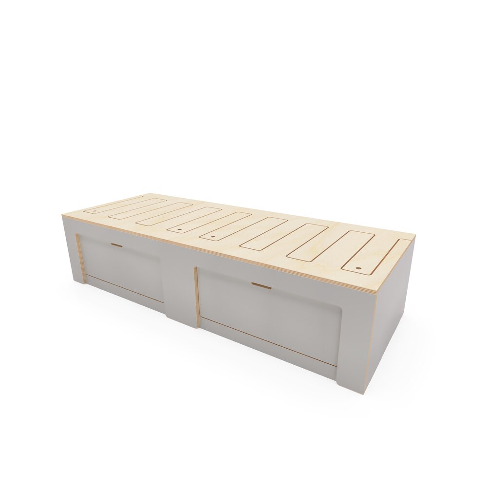 Laminated Ply Sliding Bed