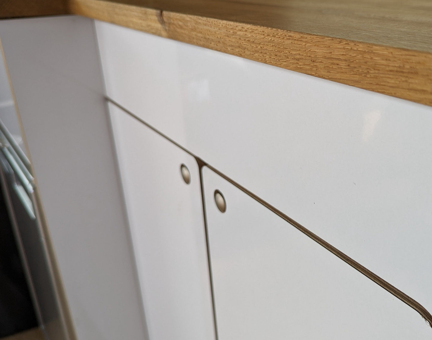 Square Backed Universal Campervan Kitchen Interior Unit