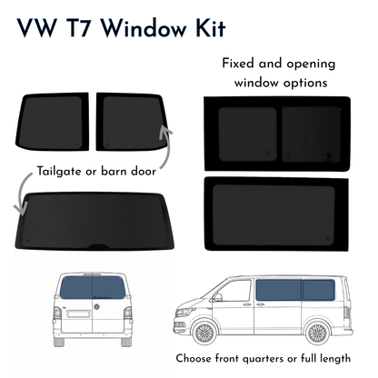 VW T7 Campervan Window Kit