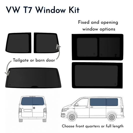 VW T7 Campervan Window Kit