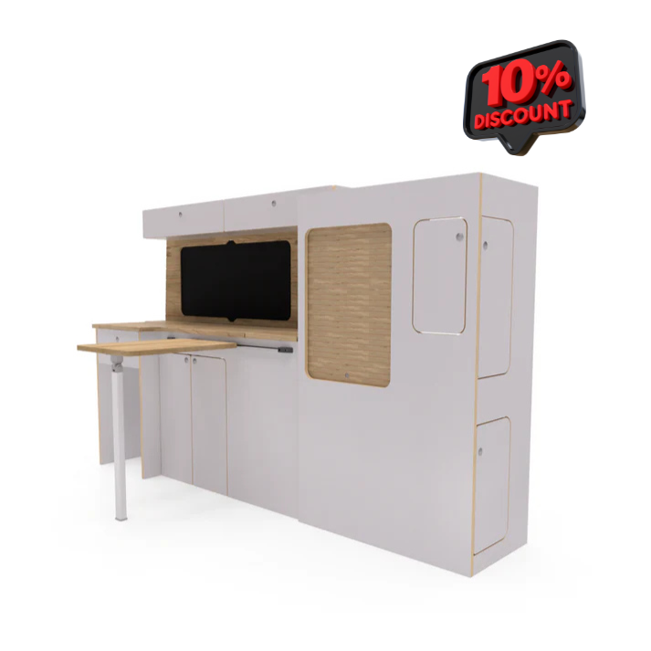 Square Backed Universal Campervan Kitchen Interior Unit