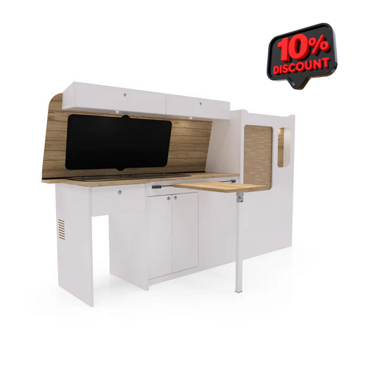 VW T5/T6 Campervan Kitchen Interior Unit With Trim