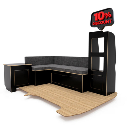 MTB Vans Full Interior Buffalo Board Kit - T5/T6 Bundle SWB