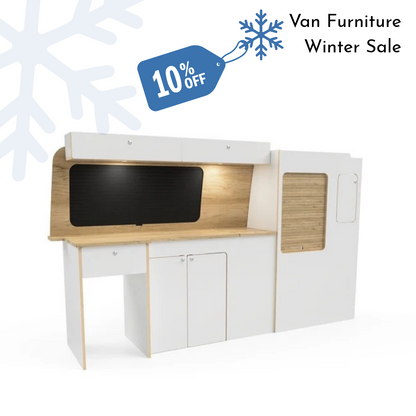 Renault Trafic MK3 & MK2 Vauxhall Vivaro Campervan Kitchen Interior Unit