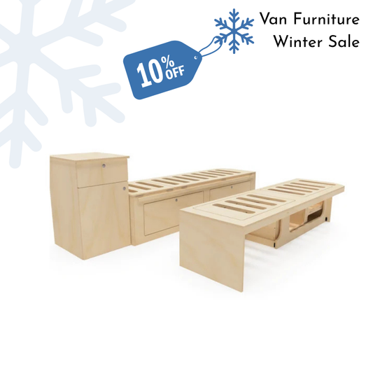 Plain Ply Side Pod Campervan Interior