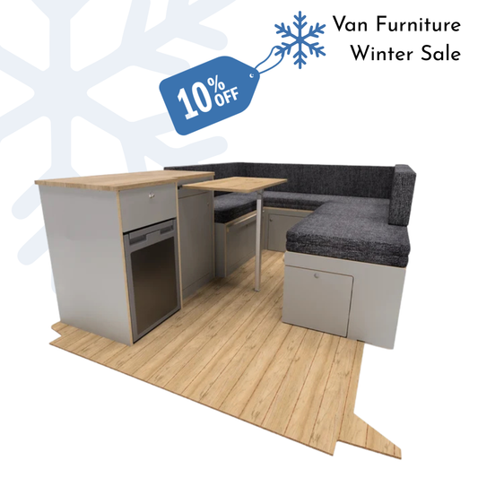 U-Shaped Campervan Interior Renault Trafic 2014/ Vivaro B 2014 - 2019