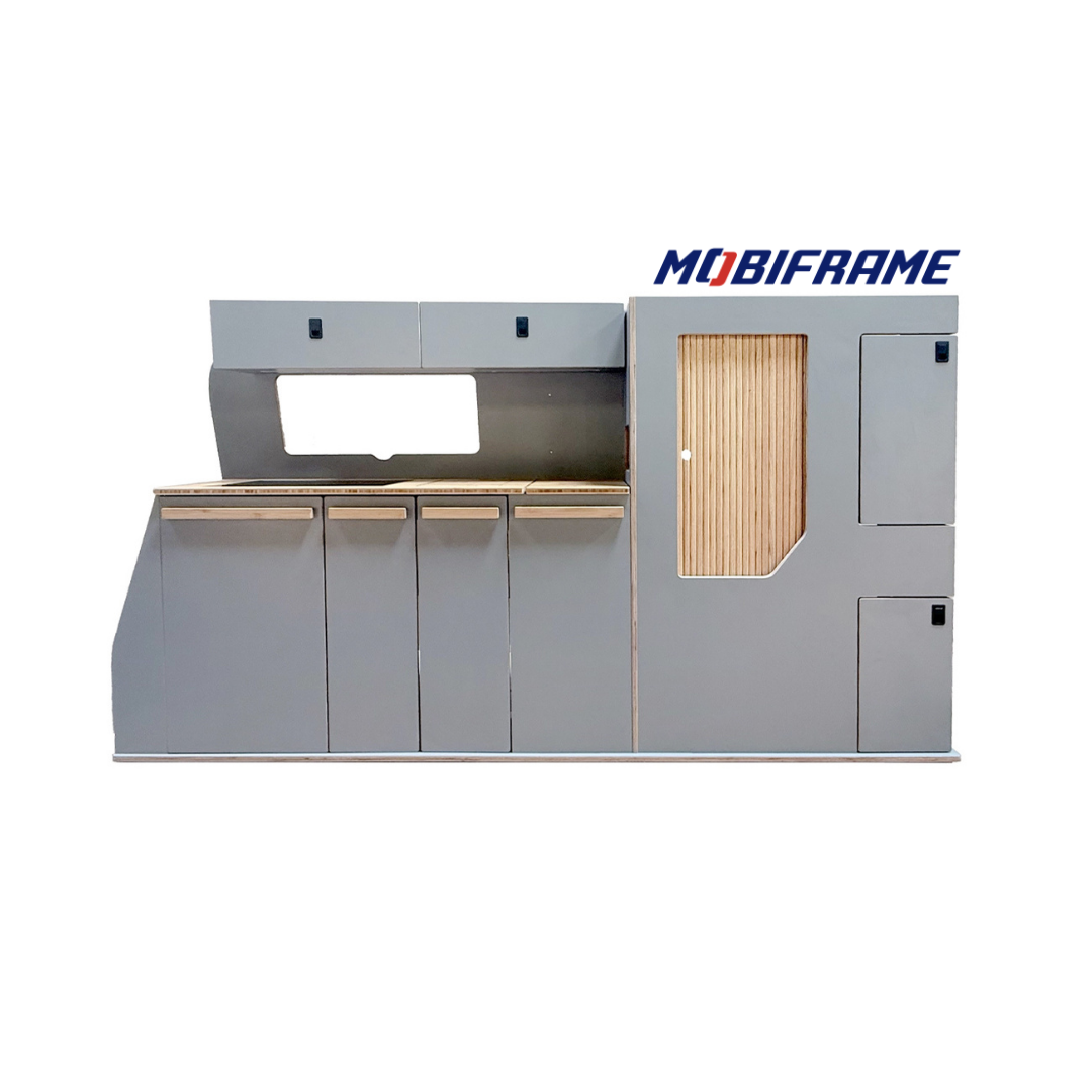 Mobiframe 112 Campervan Kitchen Interior - VW T7/New Ford Transit Custom