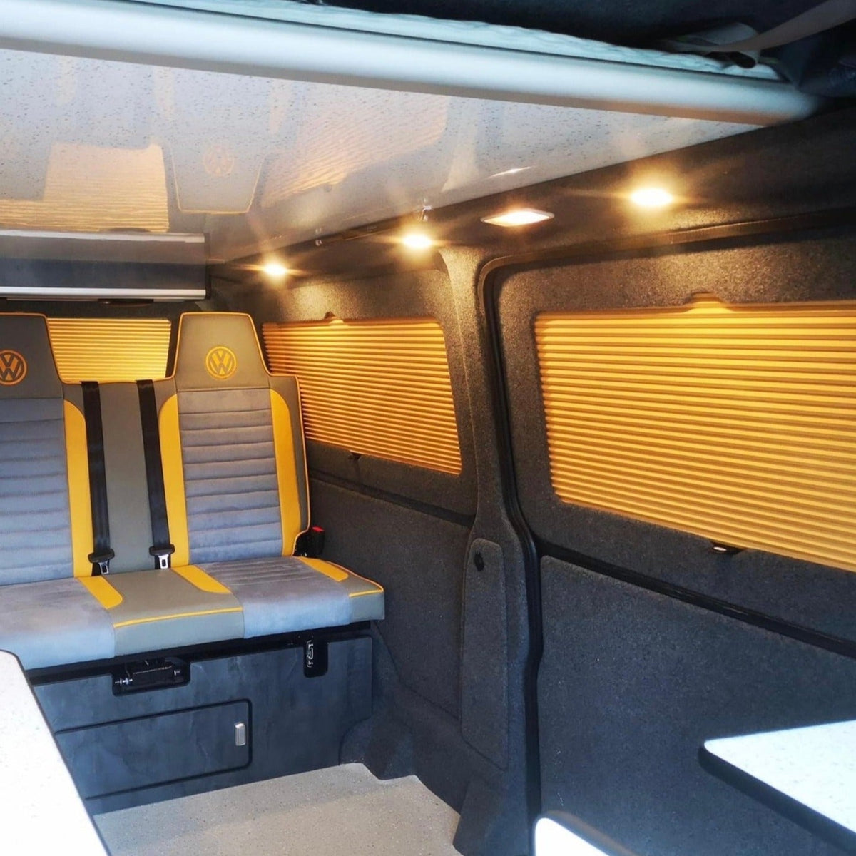 Window Pods Ford Transit Custom - Vanshades - 4 Window Pods® + Rear Door Kit ...