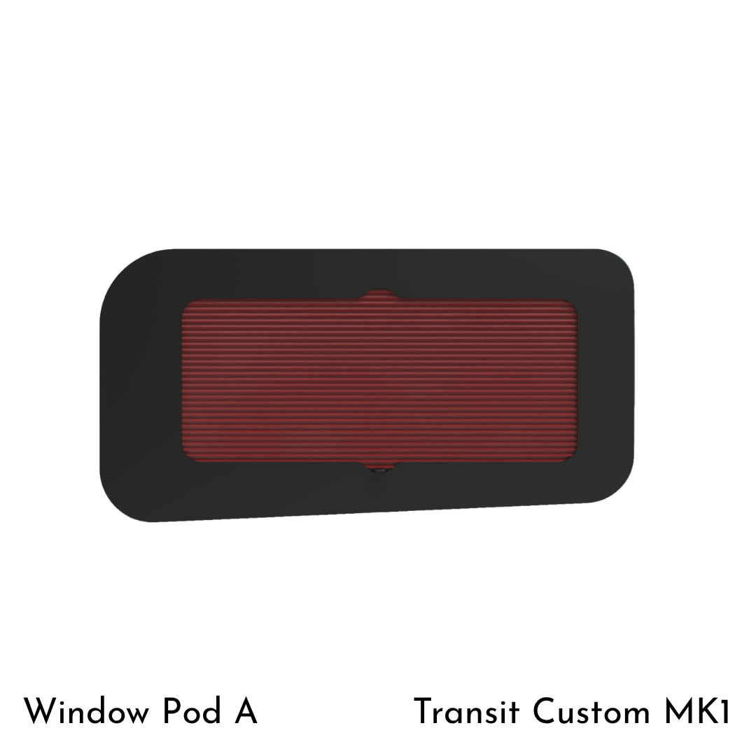 Vanshades Offside (Behind Driver) Front Quarter