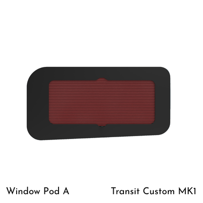 Vanshades Offside (Behind Driver) Front Quarter