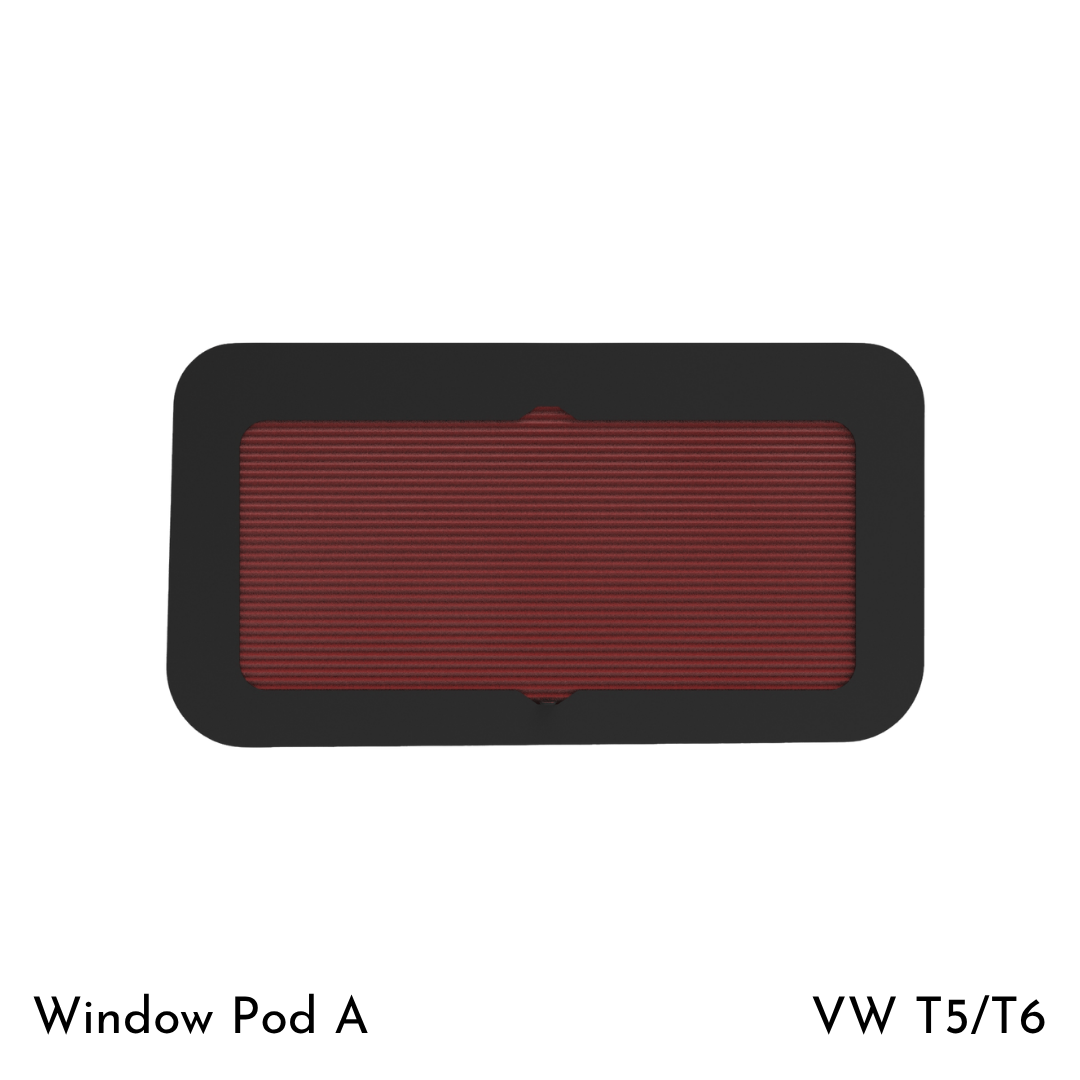 Vanshades Offside (Behind Driver) Front Quarter
