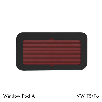 Vanshades Offside (Behind Driver) Front Quarter