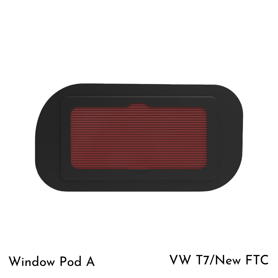 Vanshades Offside (Behind Driver) Front Quarter