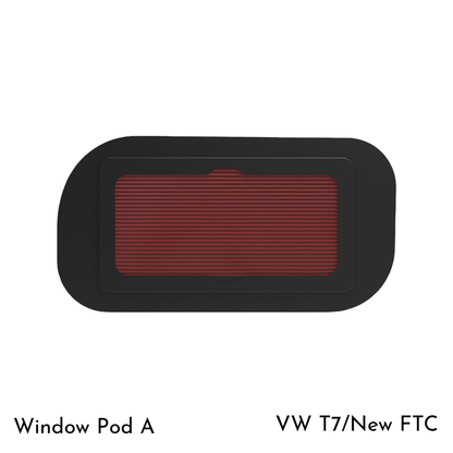 Vanshades Offside (Behind Driver) Front Quarter
