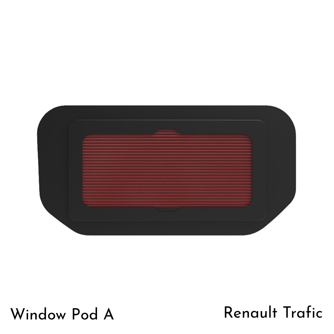 Vanshades Offside (Behind Driver) Front Quarter