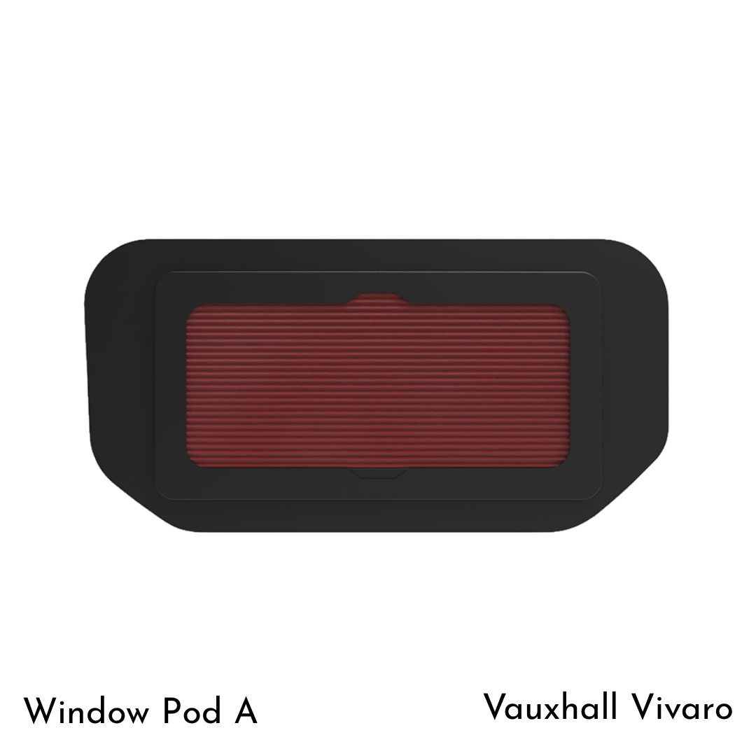 Vanshades Offside (Behind Driver) Front Quarter