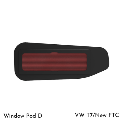 Vanshades Offside (Behind Driver) Rear Quarter