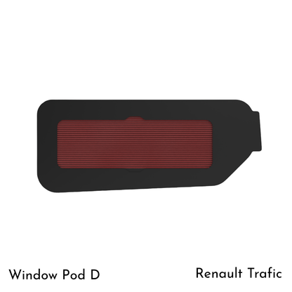 Vanshades Offside (Behind Driver) Rear Quarter