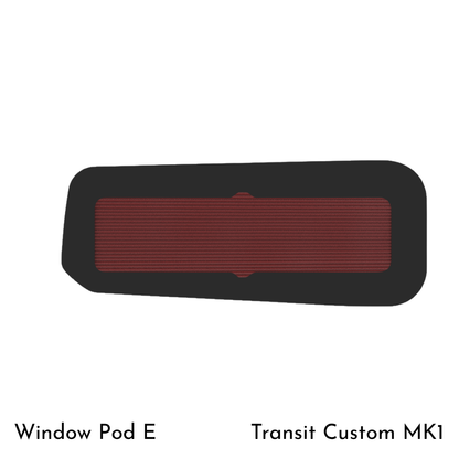 Vanshades Nearside (Behind Passenger) Rear Quarter