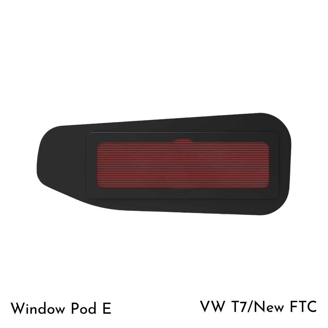 Vanshades Nearside (Behind Passenger) Rear Quarter