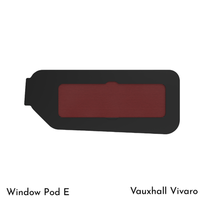 Vanshades Nearside (Behind Passenger) Rear Quarter