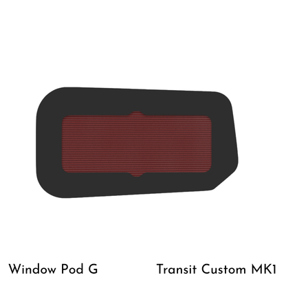 Vanshades Offside (Behind Driver) Rear Quarter