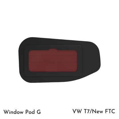 Vanshades Offside (Behind Driver) Rear Quarter