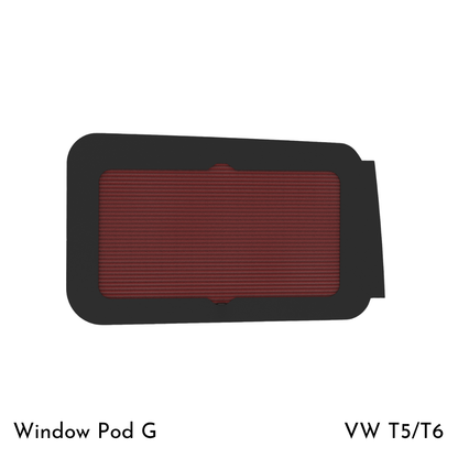 Vanshades Offside (Behind Driver) Rear Quarter