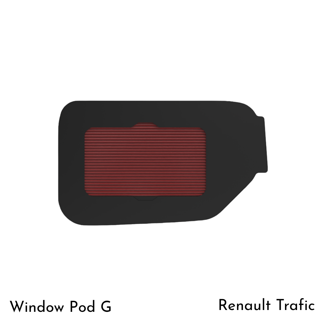 Vanshades Offside (Behind Driver) Rear Quarter