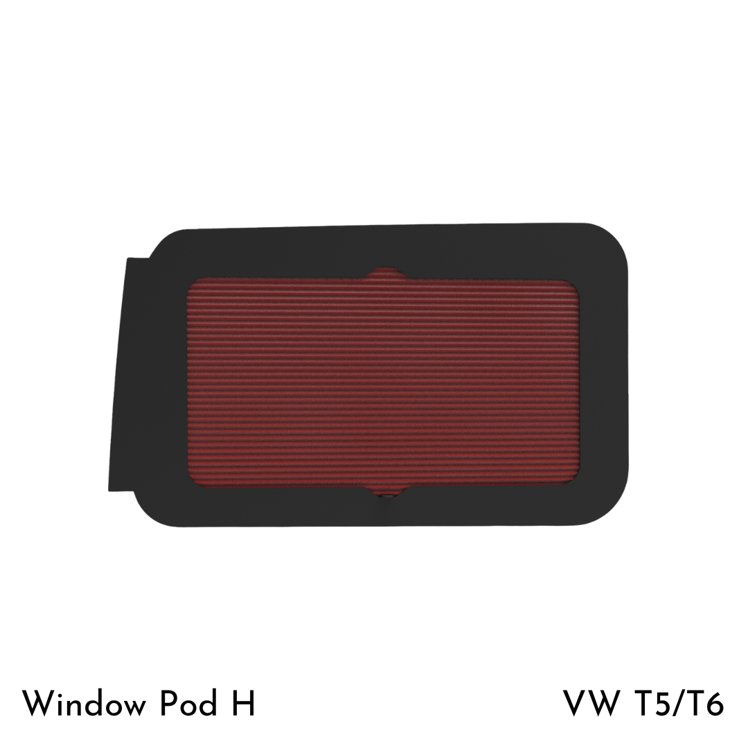 Vanshades Nearside (Behind Passenger) Rear Quarter