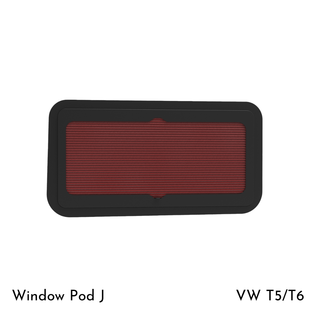 Vanshades Offside (Behind Driver) Front Quarter