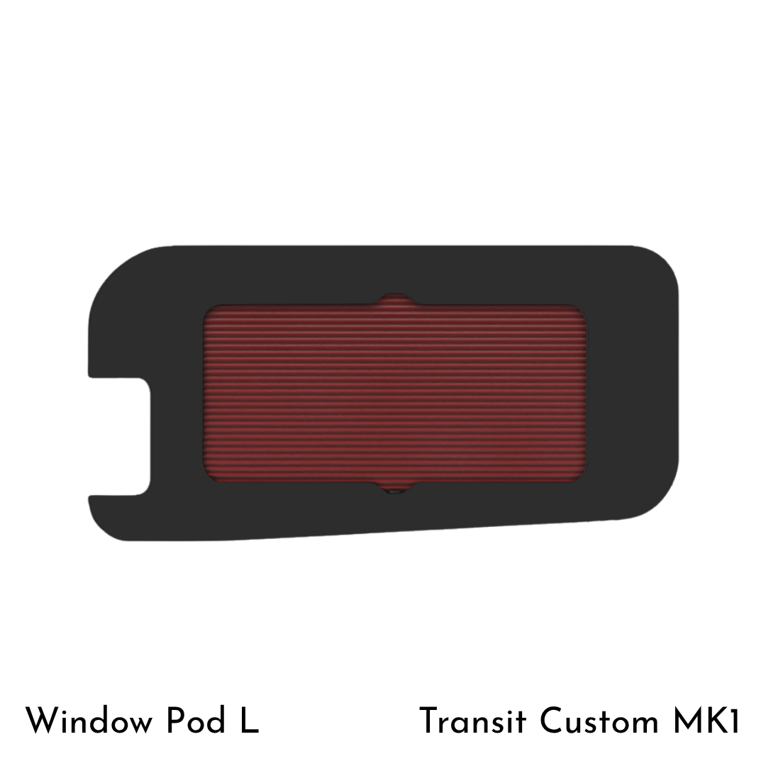 Vanshades Offside (Behind Driver) Front Quarter