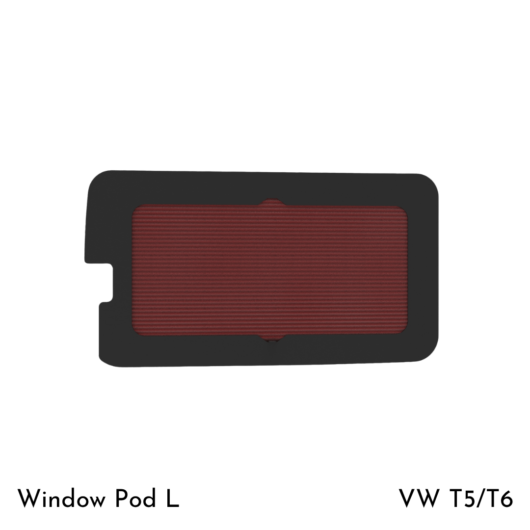 Vanshades Offside (Behind Driver) Front Quarter