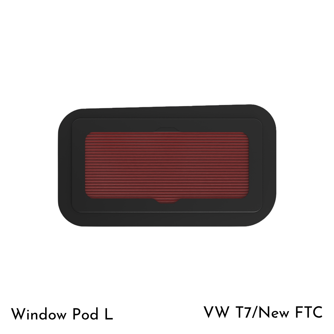 Vanshades Offside (Behind Driver) Front Quarter