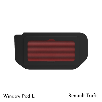 Vanshades Offside (Behind Driver) Front Quarter