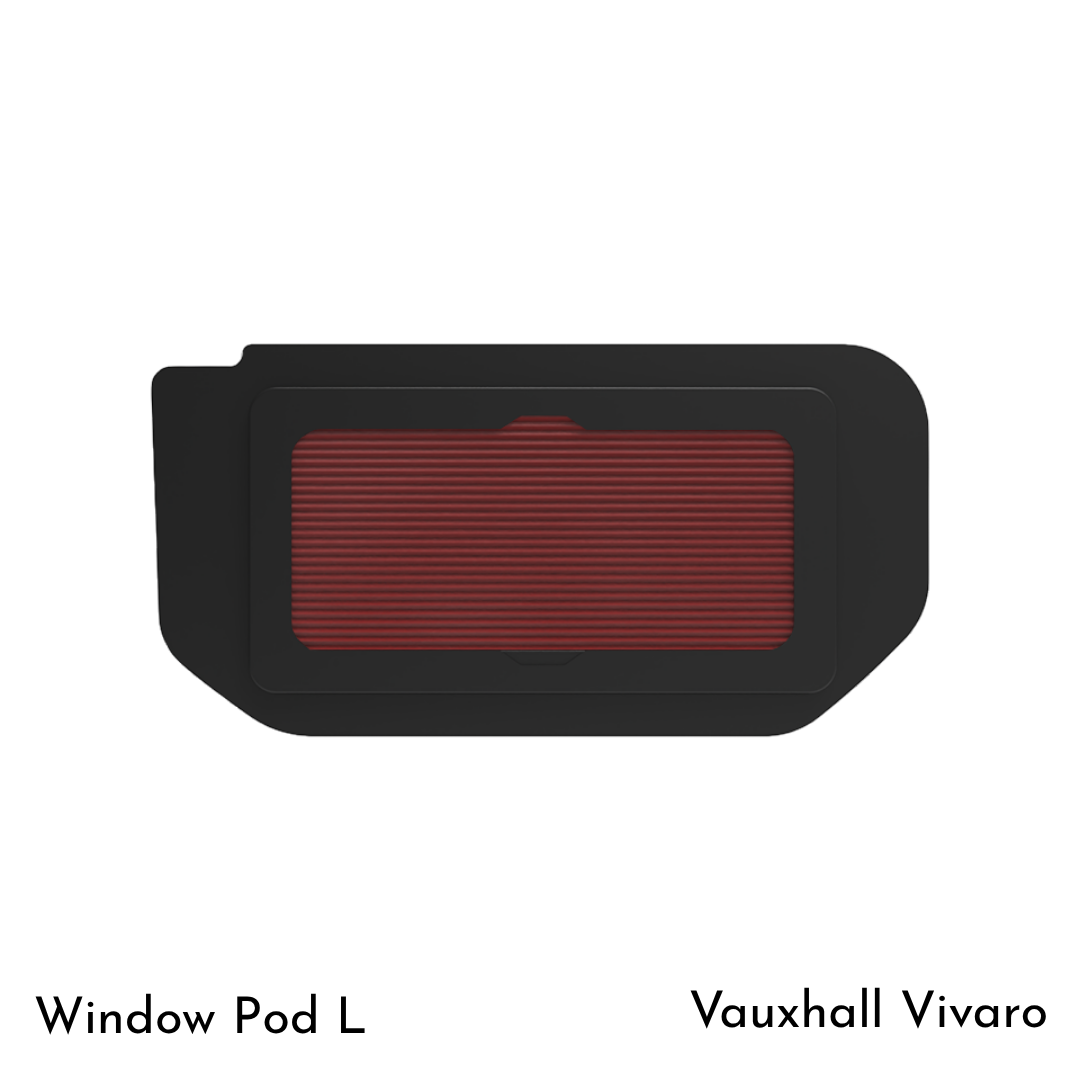 Vanshades Offside (Behind Driver) Front Quarter
