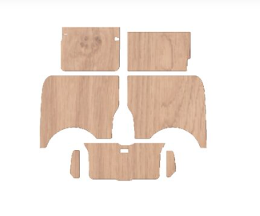 VW T5/6 Side Panels Ply Lining Kit