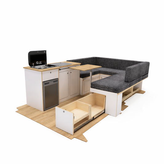 U-Shaped Campervan Interior T7/ FTC Mk2