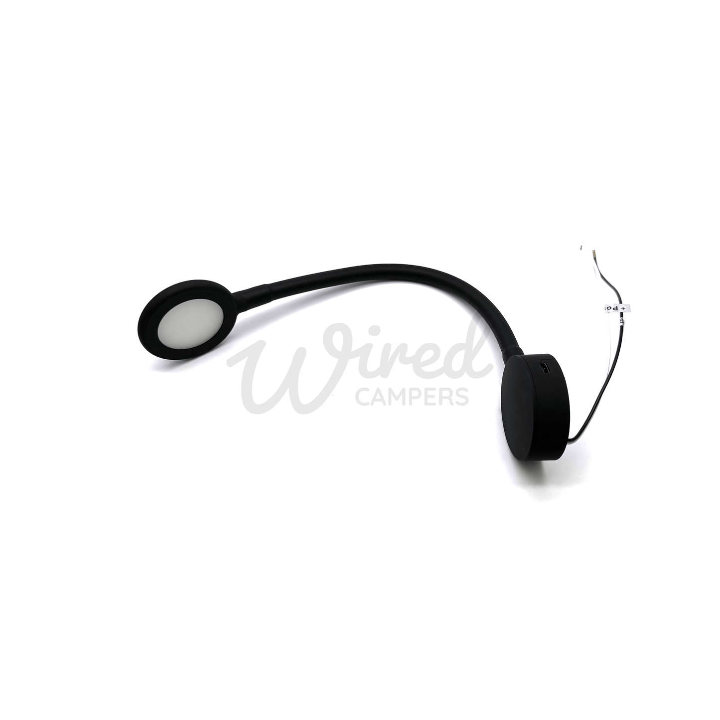 Verona Flexi Arm Soft Touch LED Spotlight With USB C Charging Port & Dimmer