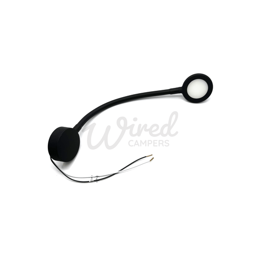 Verona Flexi Arm Soft Touch LED Spotlight With USB C Charging Port & Dimmer