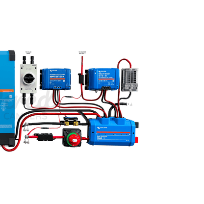 Victron Energy 3000VA Off Grid Mains Kit With Orion & SmartSolar - Multiplus-II 12/3000/120