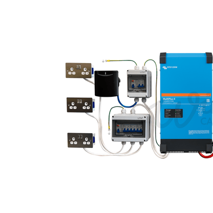 Victron Energy 3000VA Off Grid Mains Kit With Orion & SmartSolar - Multiplus-II 12/3000/120