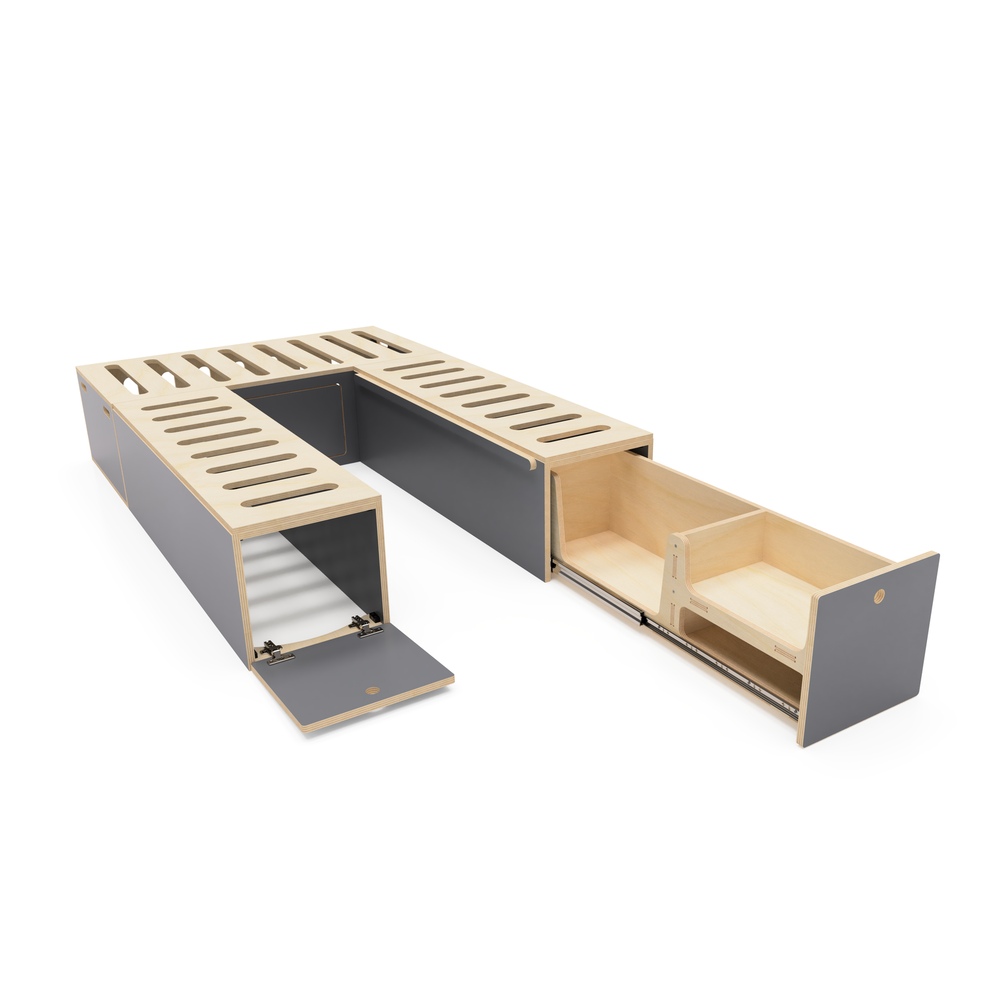 VW Caddy Pod Bed System